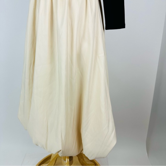 A New Day Off The Shoulder Colorblock Bubbleskirt Midi Dress Size Small - Picture 11 of 16